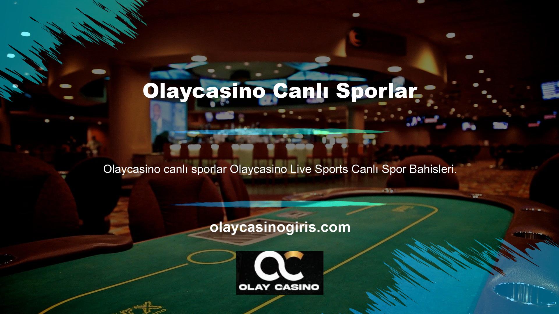 Federasyonlar ve spor kulüpleri yıllar boyunca kuruldukça, Olaycasino Canlı Spor Bahis Bahisleri daha akıcı hale gelir